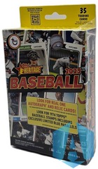 2023 Topps Heritage Baseball Factory Sealed Hanger Pack 35 Cards Per Hanger Box